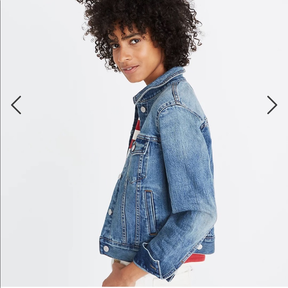 Madewell Shrunken Stretch Jean Jacket